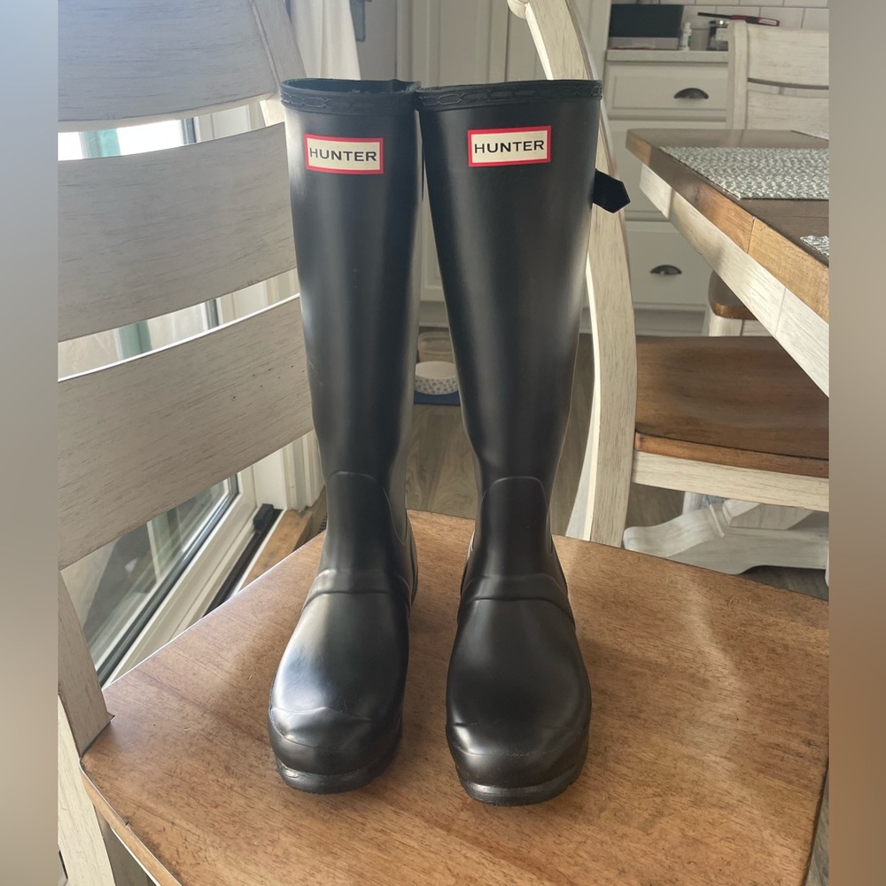 Hunter Black Women's Winter & Rain Boots